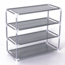 Load image into Gallery viewer, Removable door shoe storage cabinet shelf DIY shoes storage