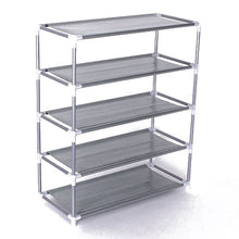 Load image into Gallery viewer, Removable door shoe storage cabinet shelf DIY shoes storage