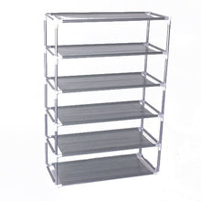 Load image into Gallery viewer, Removable door shoe storage cabinet shelf DIY shoes storage