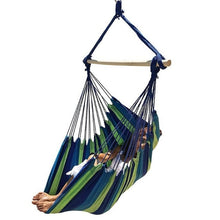 Load image into Gallery viewer, Hanging Chair Hammock Portable Travel Camping Home Bedroom Swing Bed Lazy Chair Collapsible Garden