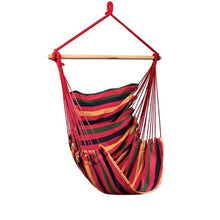 Load image into Gallery viewer, Hanging Chair Hammock Portable Travel Camping Home Bedroom Swing Bed Lazy Chair Collapsible Garden