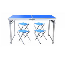 Load image into Gallery viewer, 2018 Outdoor Folding Table Chair   Camping Aluminium Alloy Picnic Table Waterproof Ultra-light Durable Folding Table Desk For