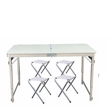Load image into Gallery viewer, 2018 Outdoor Folding Table Chair   Camping Aluminium Alloy Picnic Table Waterproof Ultra-light Durable Folding Table Desk For